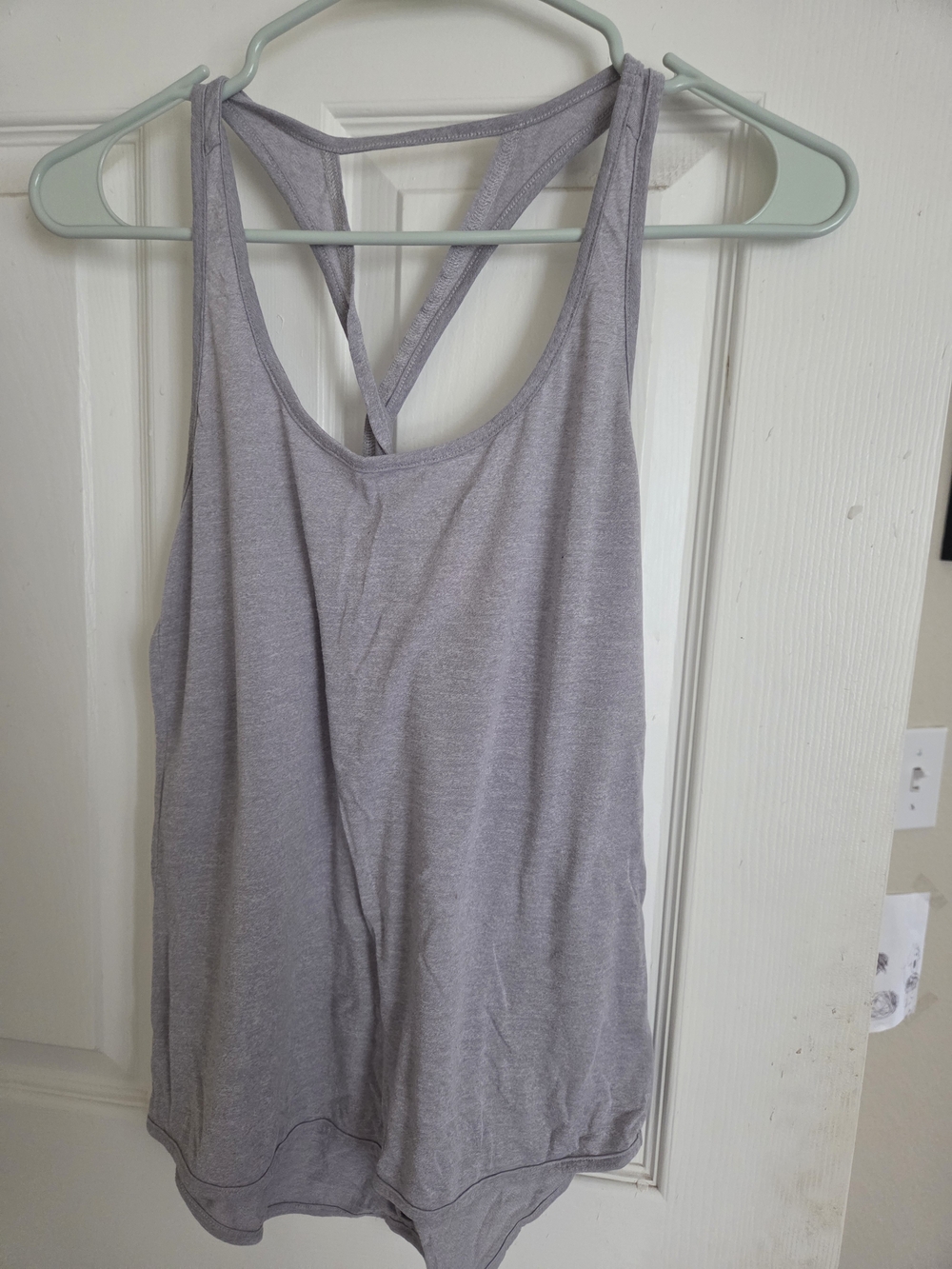 ZYIA Gray Racerback Tank